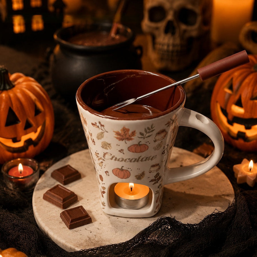 Pumpkin Chocolate Fondue Mug
