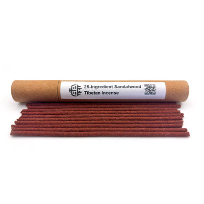 25-ingredient Tibetan incense sticks with kraft paper tube