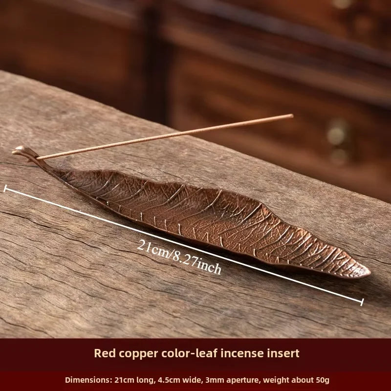 Incense Holder Ash Catcher Long Leafs