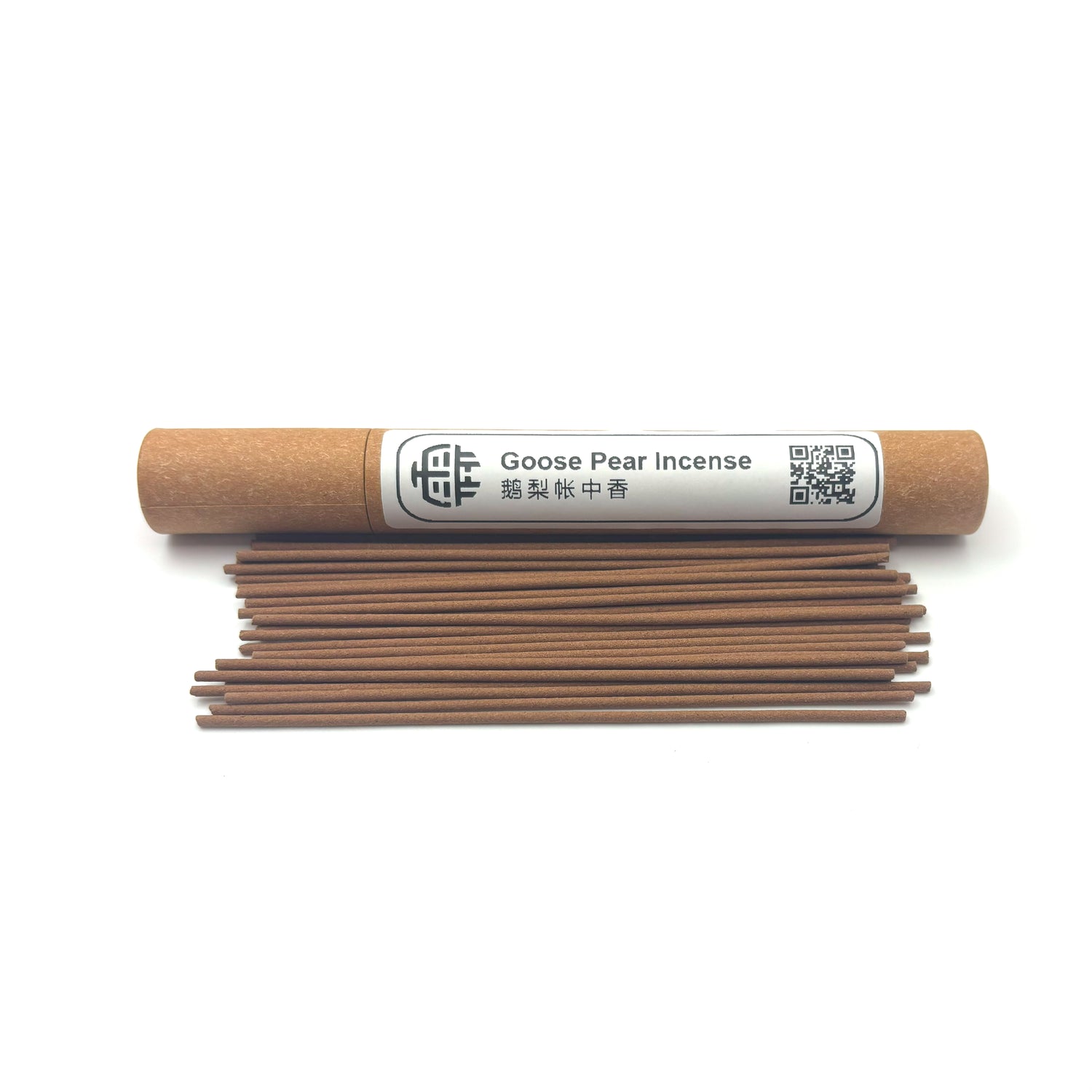 Goose Pear Incense in eco-friendly tube for afternoon ritual